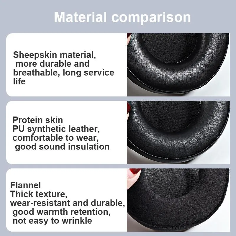 2-pack Audio-technica Earmuffs - Black Protein Skin