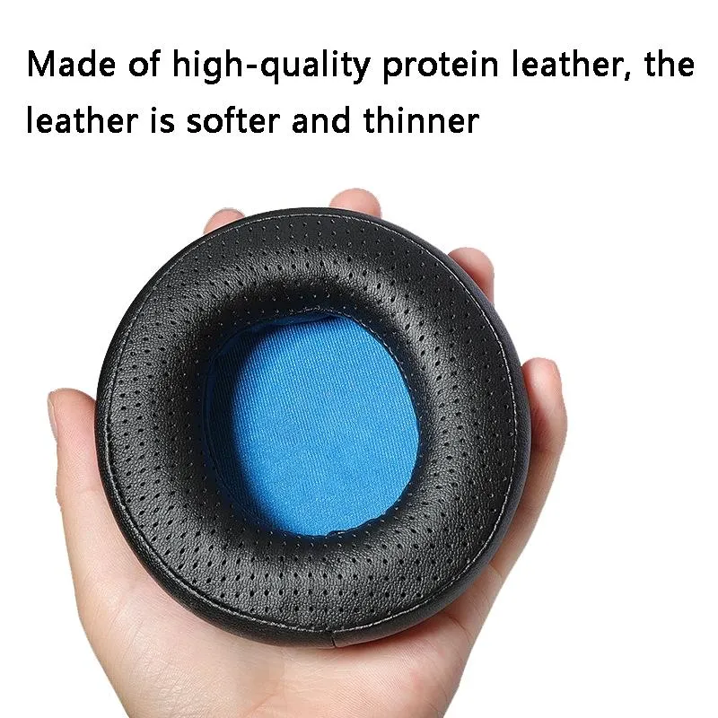 2-pack Headset Sponge Earmuffs for Razer Kraken 7.1 V1 Pro - Black Net