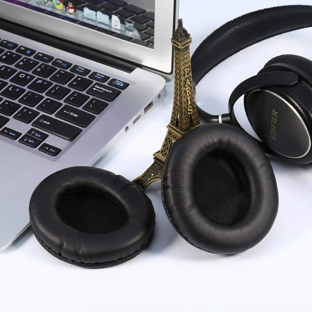 2-pack Protein Leather & Sponge Headphone Earmuff Covers