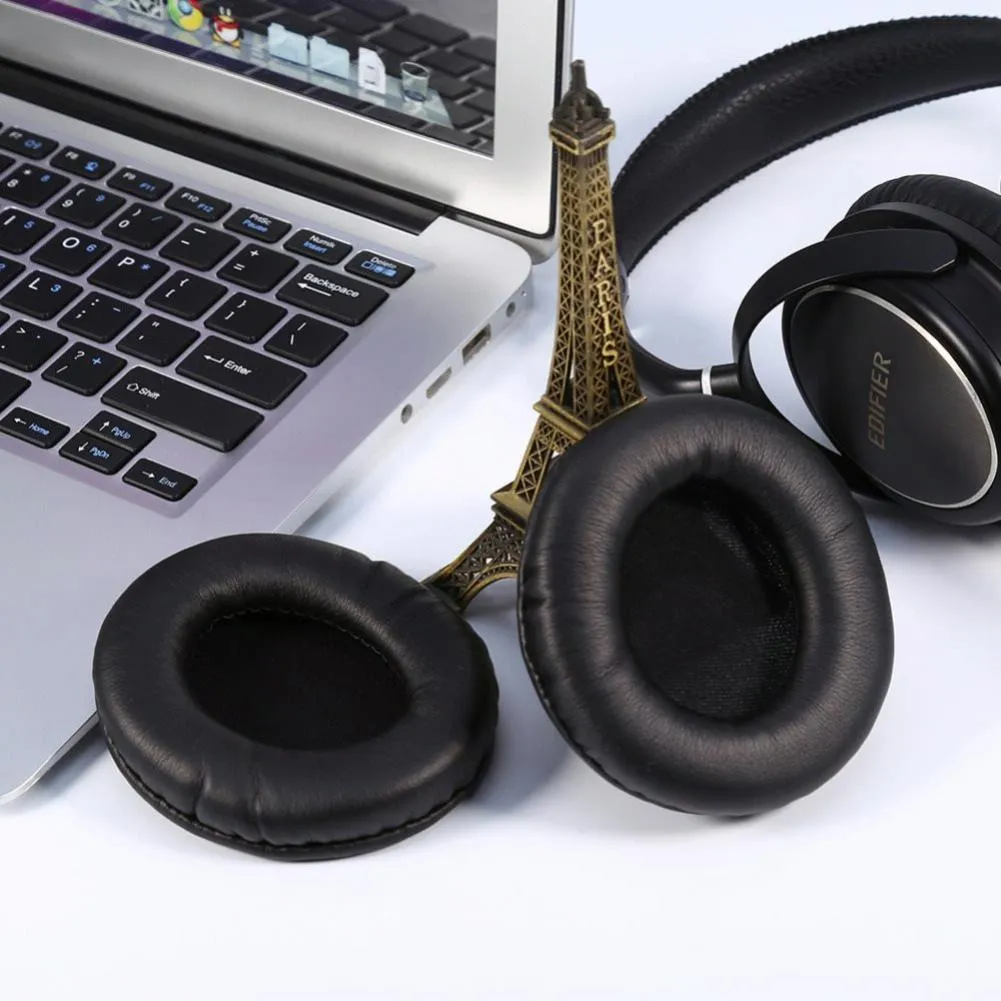 2-pack Protein Leather & Sponge Headphone Earmuff Covers