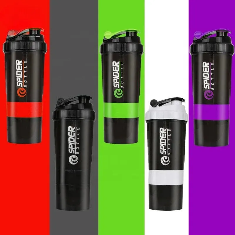 600ML Anti-Leak Protein Shaker Bottle for Gym