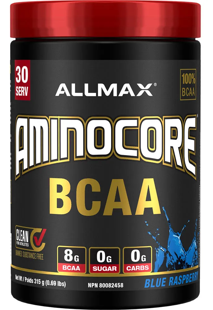 ALLMAX AMINOCORE BCAA (Blue Raspberry - 315 gr)
