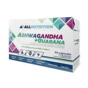 ALLNUTRITION Ashwagandha   Guarana x 30 capsules
