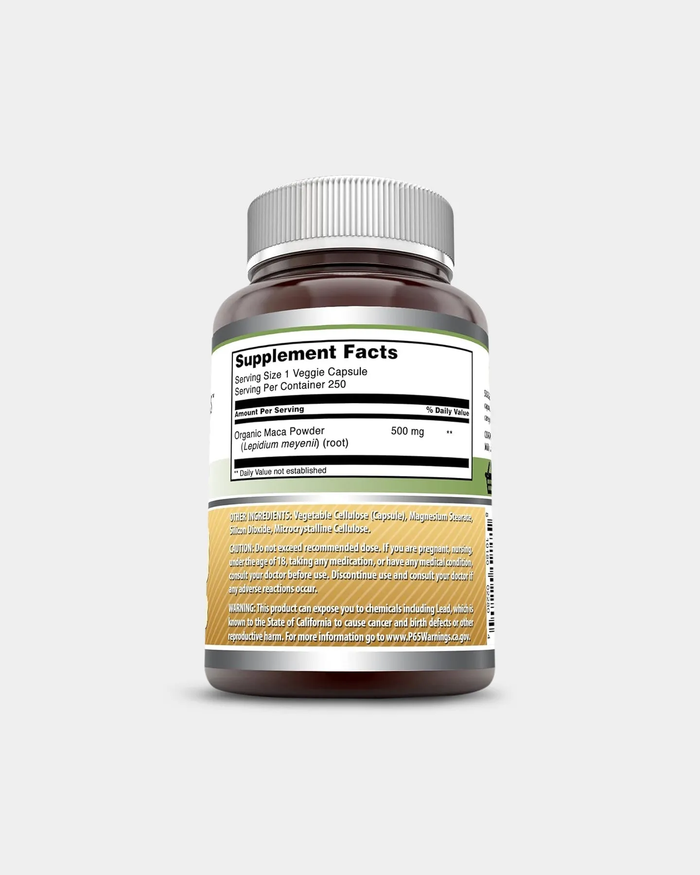 Amazing Nutrition Amazing Formulas Maca 500 Mg
