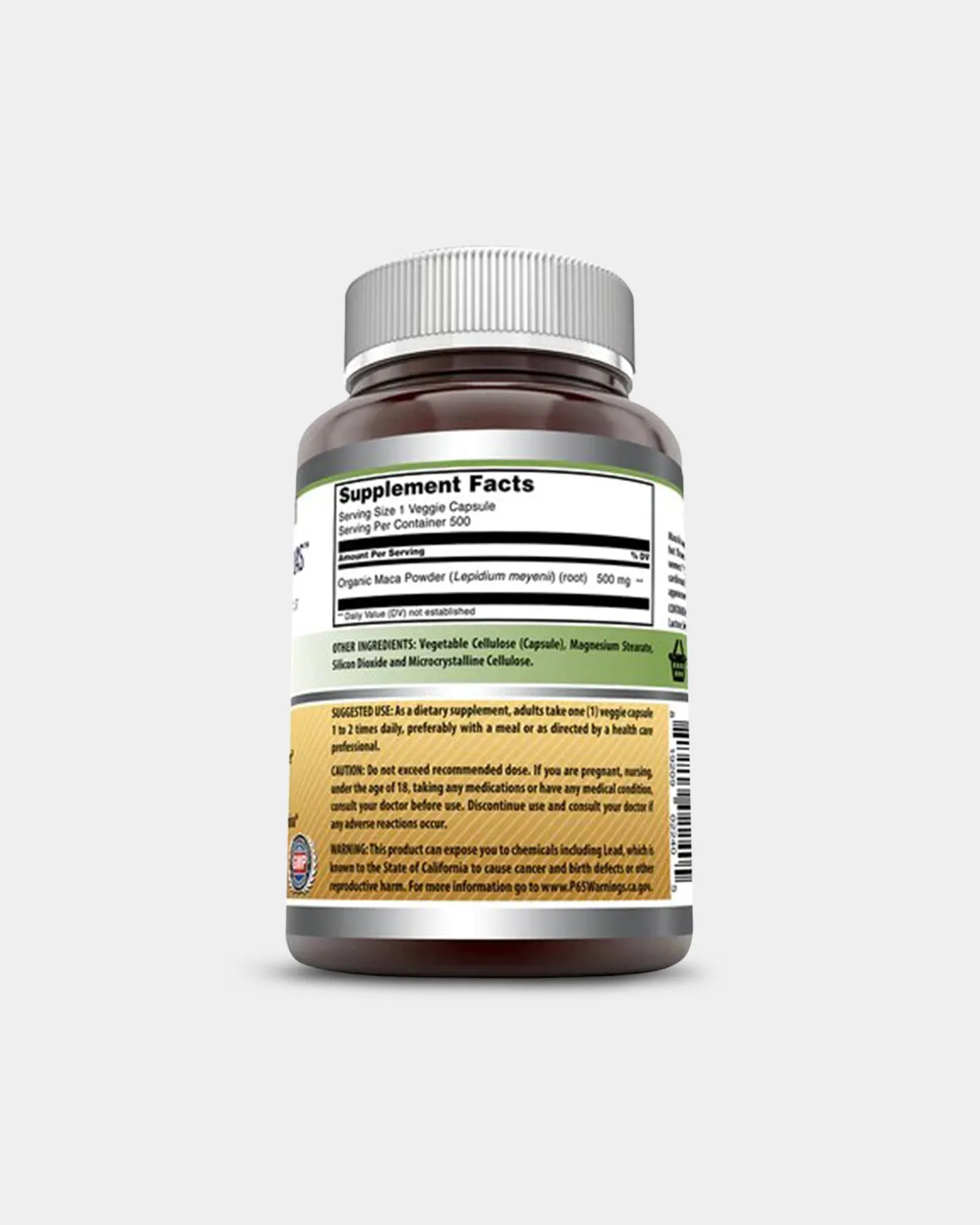 Amazing Nutrition Amazing Formulas Maca 500 Mg