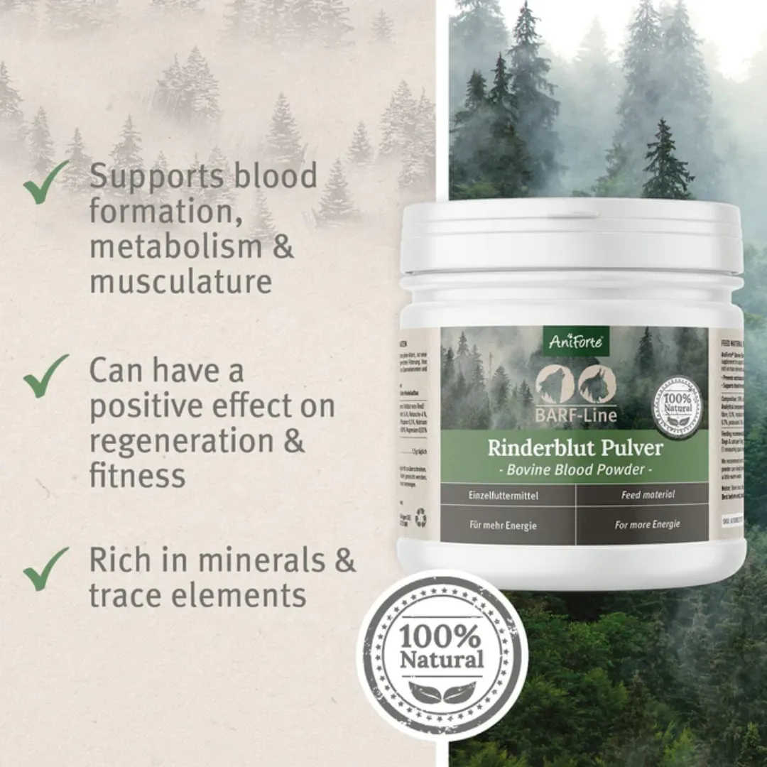 AniForte BARF-Line Bovine Blood Powder