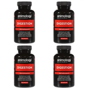 Animology Digestion Dog Supplement 4 x 60 Capsules