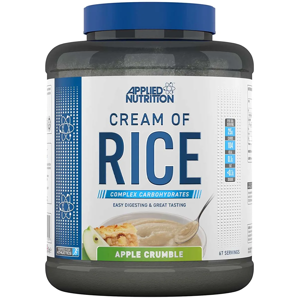 Applied Nutrition Cream of Rice, 2 KG, Source of Energy