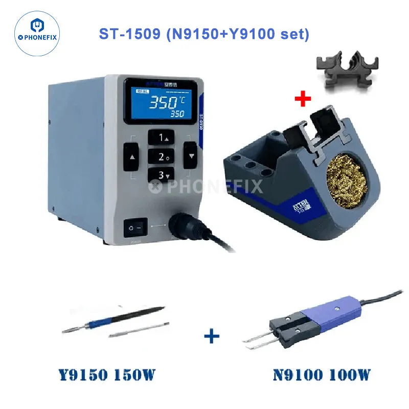ATTEN ST-1509 Soldering Station With Electric Tweezers Welding Iron