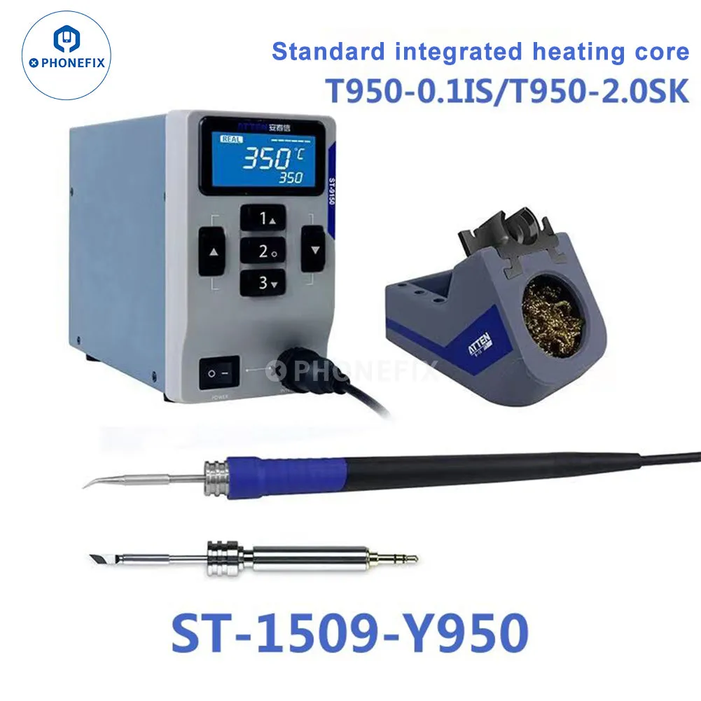ATTEN ST-1509 Soldering Station With Electric Tweezers Welding Iron