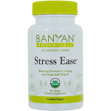 Banyan Botanicals Stress Ease, Organic 90 tabs