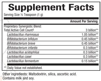 Big Friends® Powder Multi-Probiotic 7 Strain Formula 3 Billion Active Cells