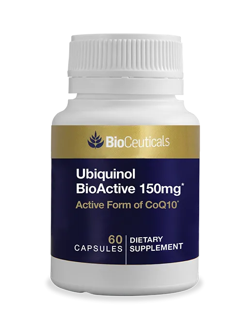 Bioceuticals Ubiquinol BioActive 150mg Supporting Cardiovascular System Health