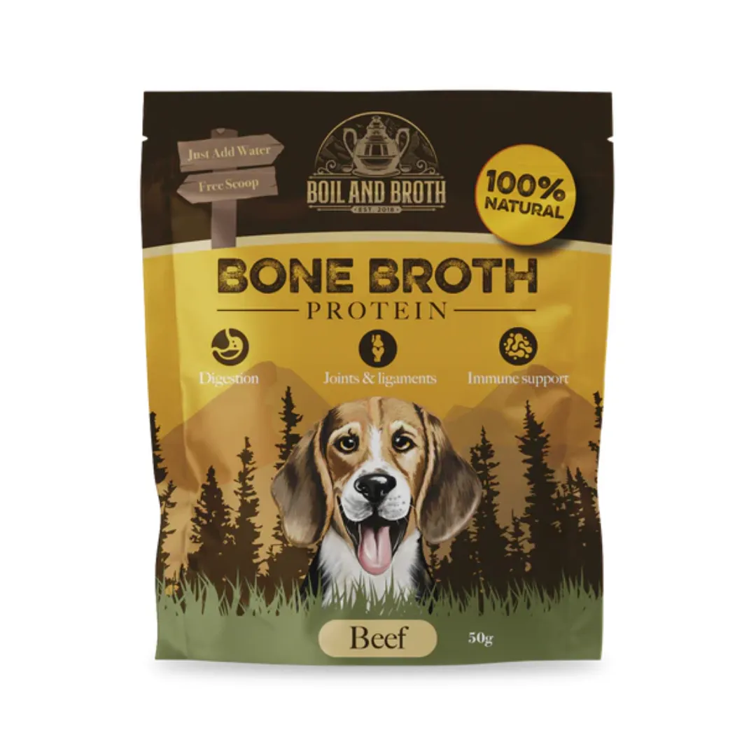 Boil & Broth Powdered Bone Broth for Dogs & Cats