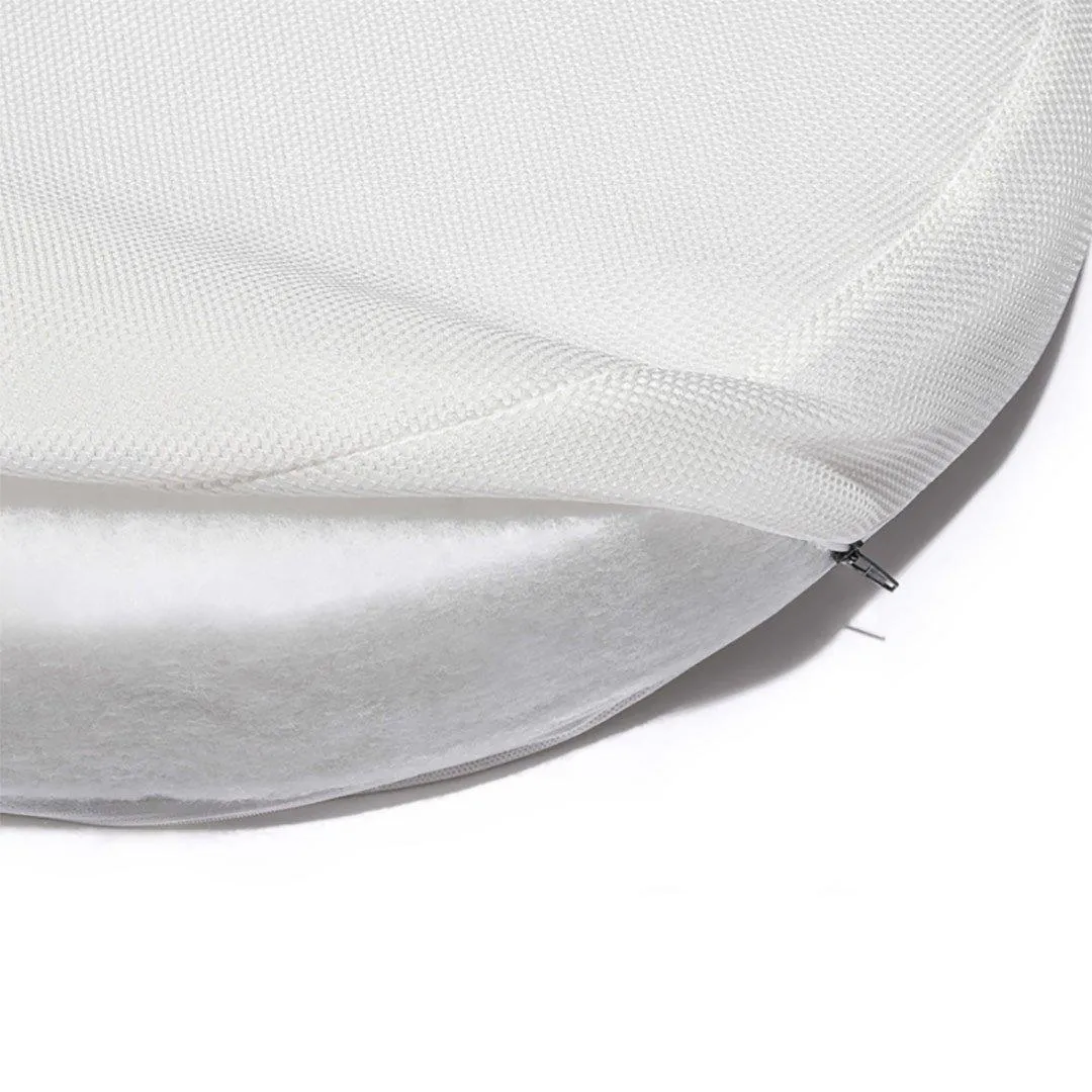 Boori Purotex Oval Cot Mattress - 119 x 64cm