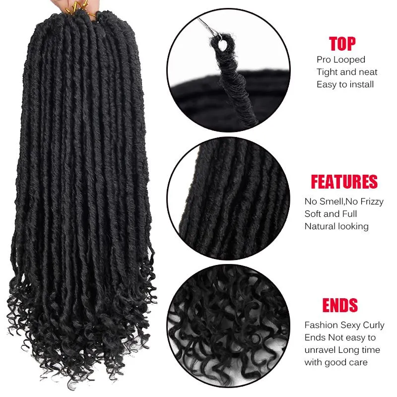 Chemical Fiber Braided Hair Extension – Soft, Voluminous & Stylish