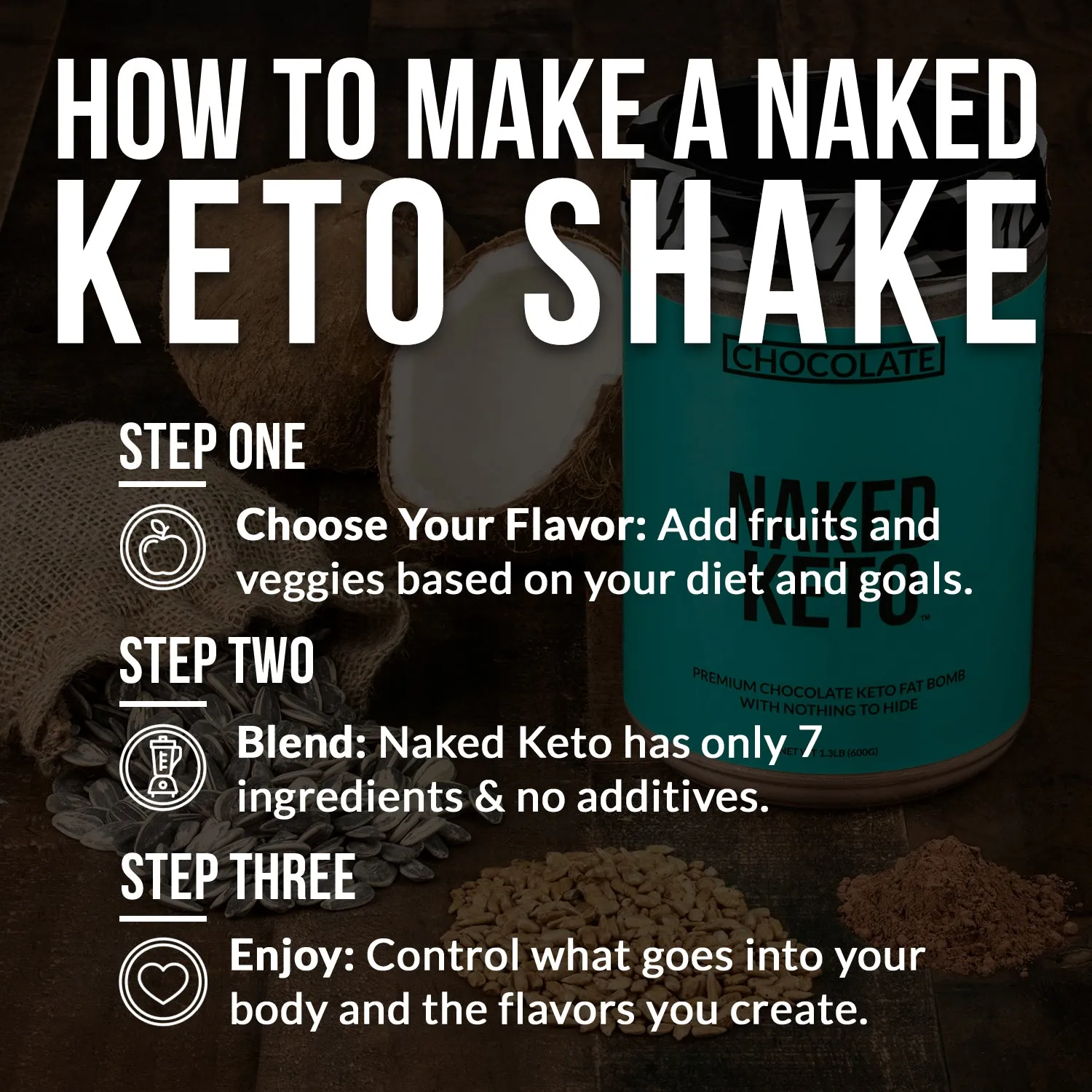 Chocolate Keto Fat Bomb | Naked Keto