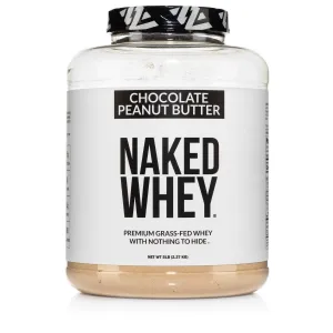 Chocolate Peanut Butter Whey Protein Powder | Naked Whey - 5LB