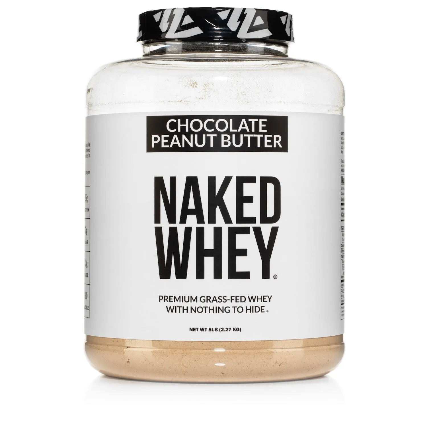 Chocolate Peanut Butter Whey Protein Powder | Naked Whey - 5LB