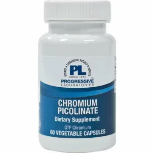 Chromium Picolinate 60 caps by Progressive Labs