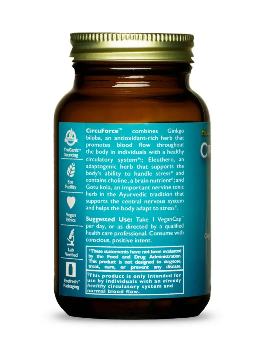 Circuforce, 90 Veg Caps, HealthForce SuperFoods