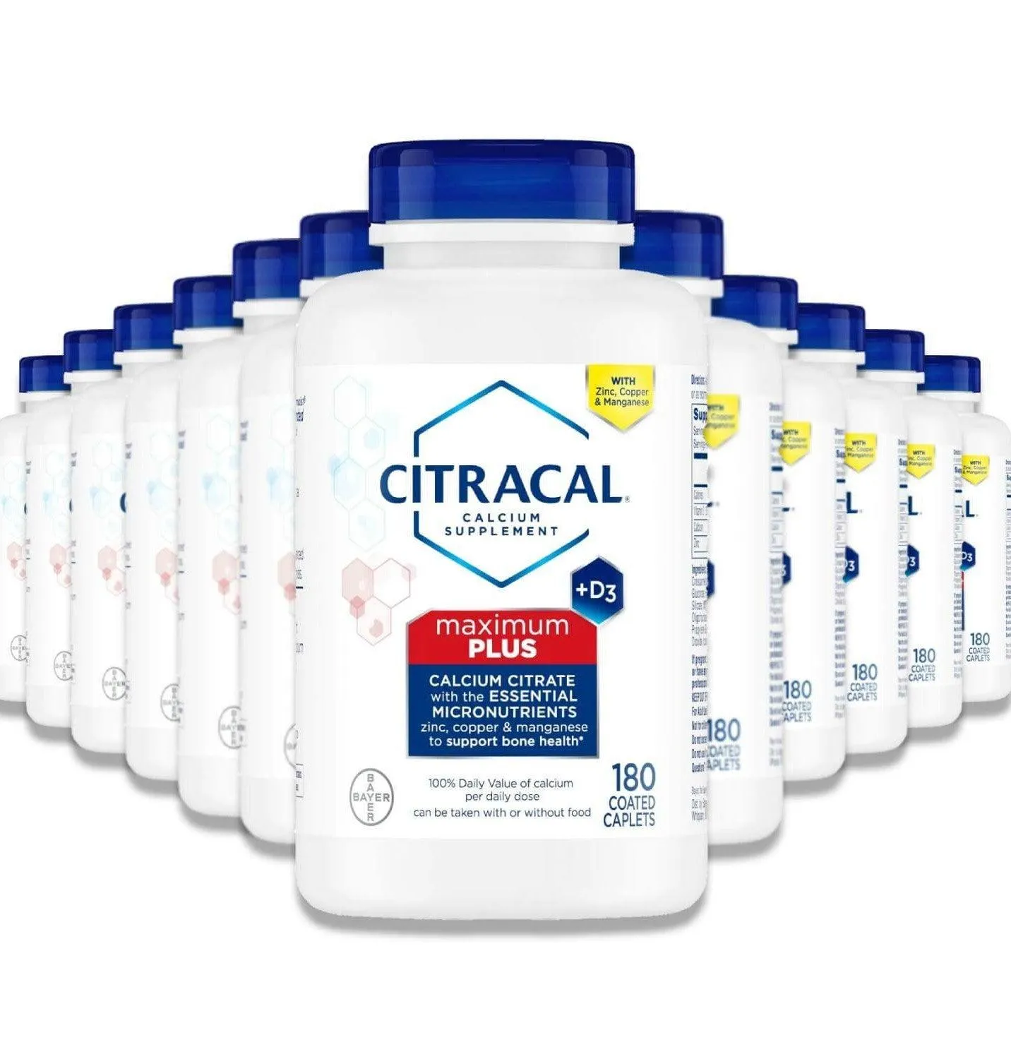 Sure! Heres a more optimized title for the product:

24 Pack Citrical Max Plus Calcium Citrate Capsules with Vitamin D3 for Bone Health, 180 Count