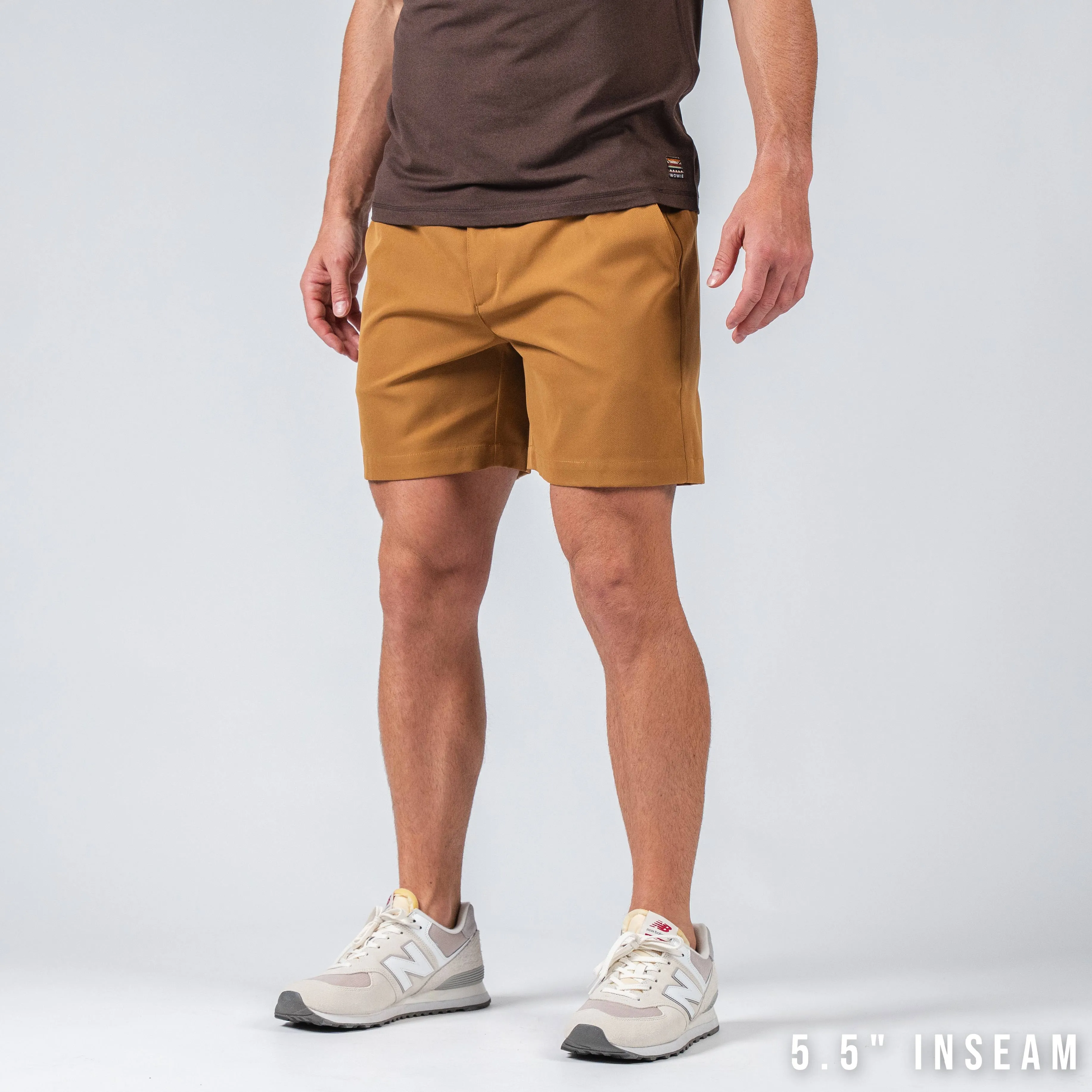 Daily Short (Casual Stretch) - Turmeric 5.5" & 7"