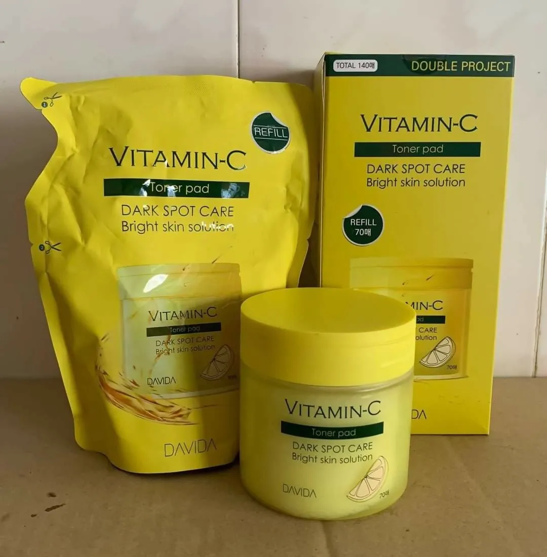 Davida vitamin-c toner pad