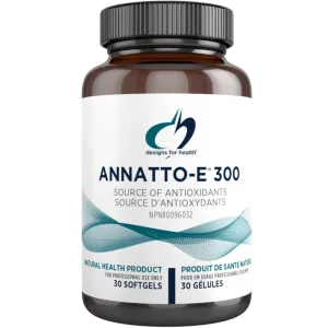 Designs for Health Annatto-E 300 30 Softgels