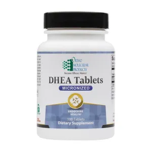 DHEA 5mg by Ortho Molecular Products - 5mg, 100 tablets