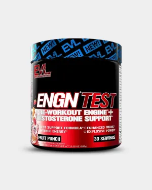 EVLUTION NUTRITION ENGN Test Pre-Workout Testosterone Support