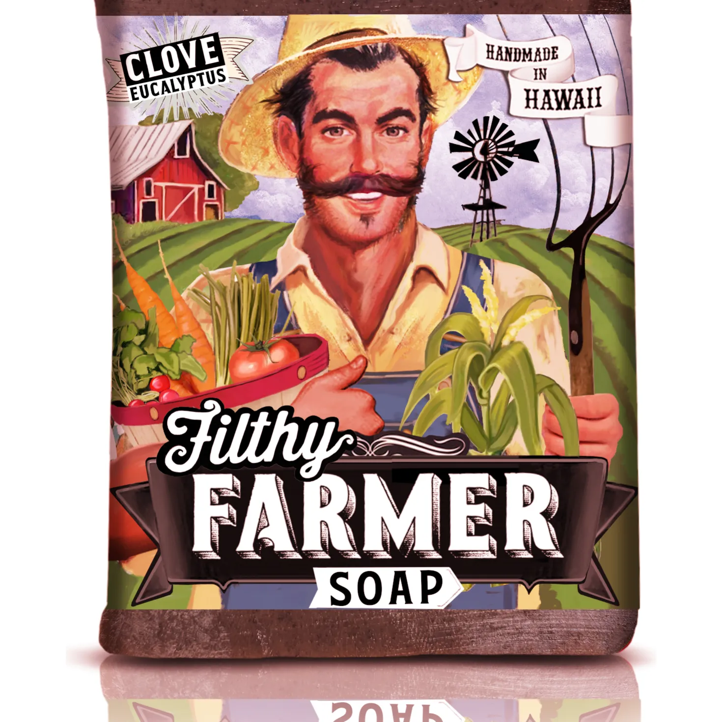 Filthy Farmer Soap - Clove Eucalyptus: Small