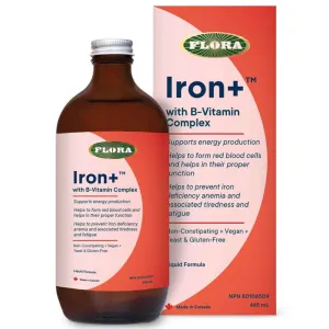 Flora Iron  with B-Vitamin Complex (445ml)