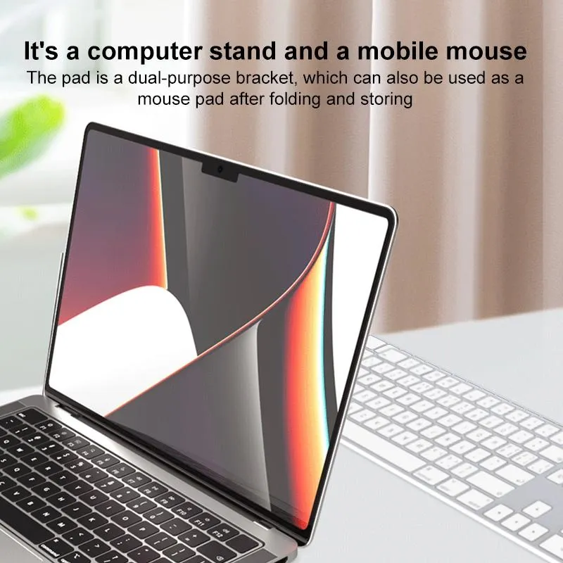 Foldable Magnetic Leather Tablet / Laptop Holder