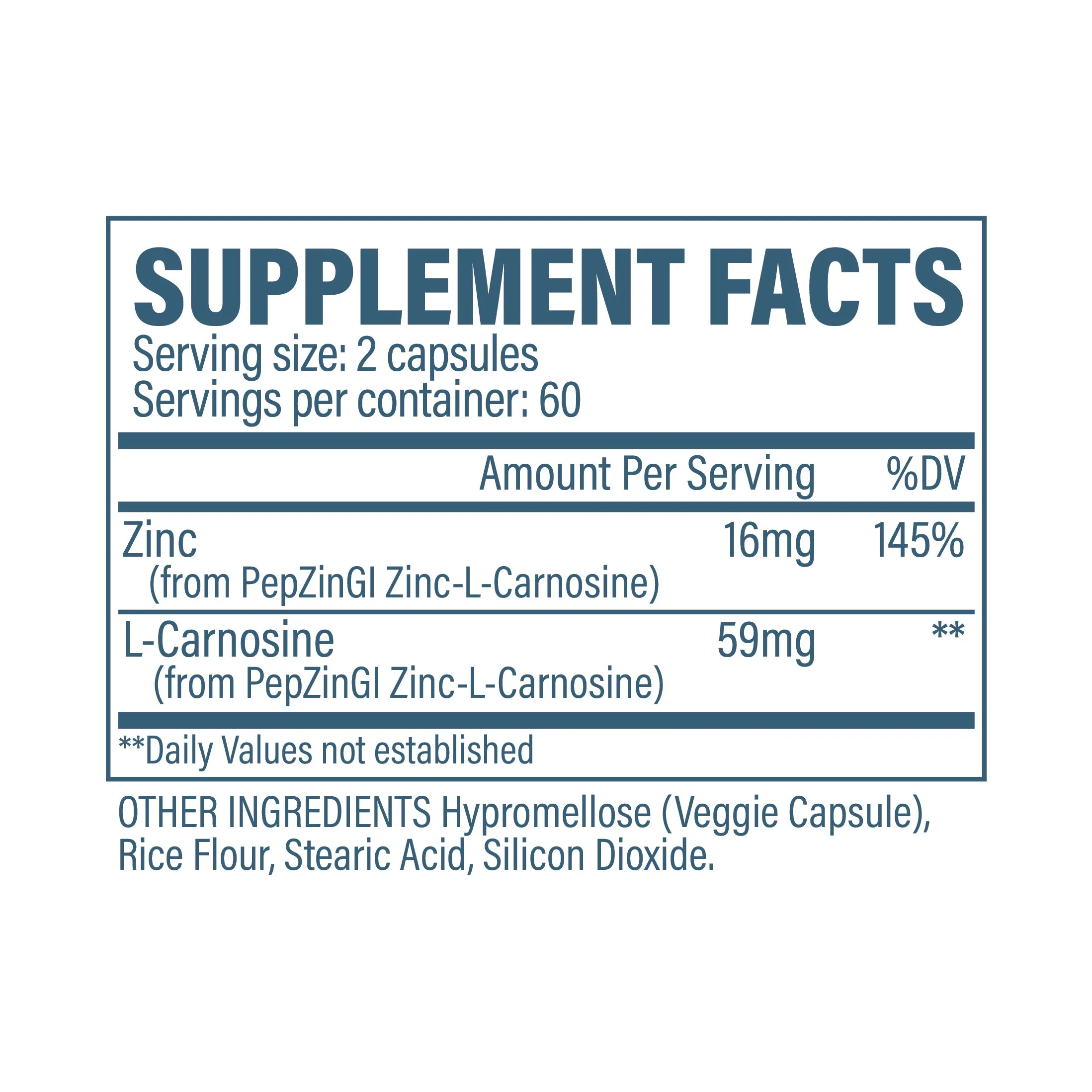 Free Zinc Carnosine