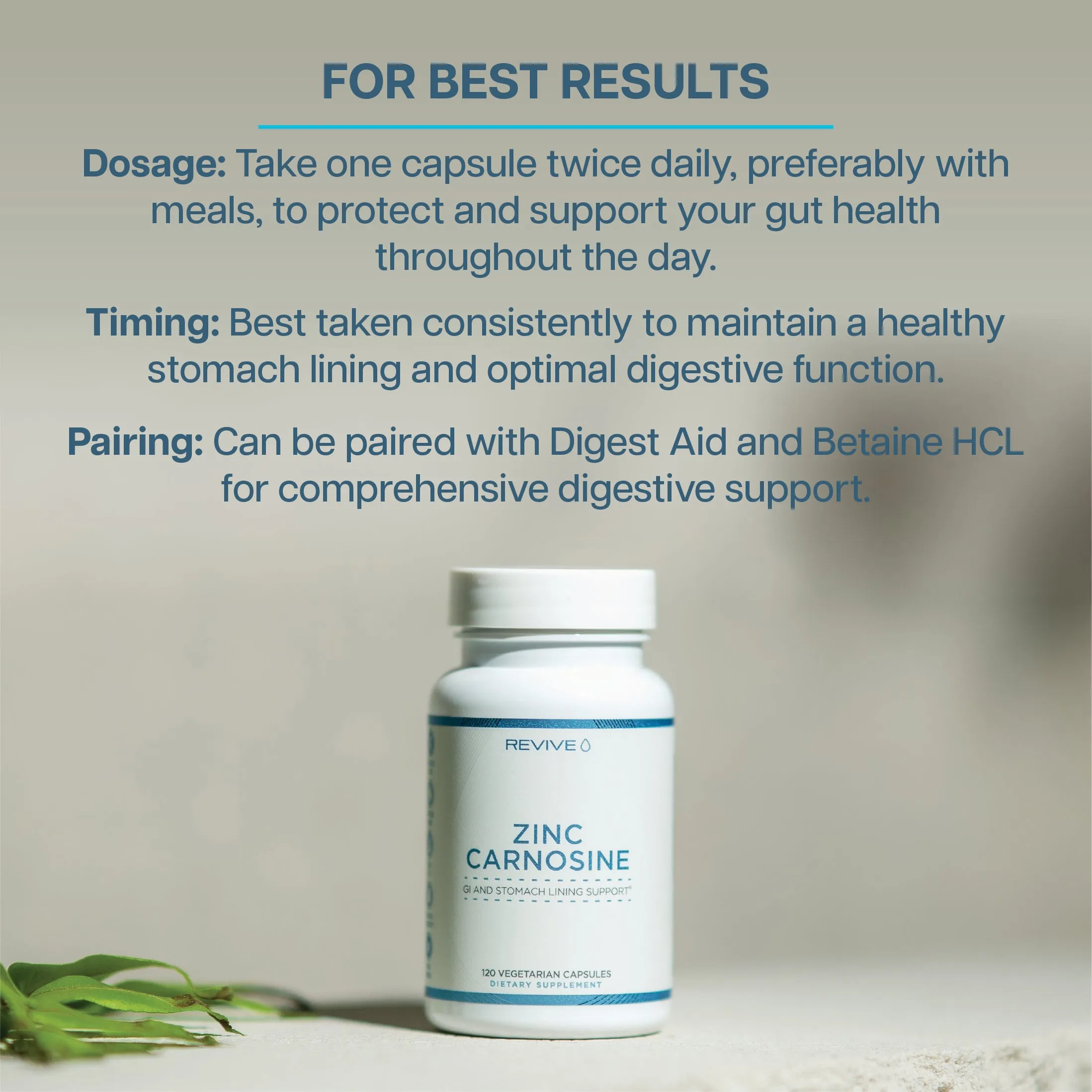 Free Zinc Carnosine