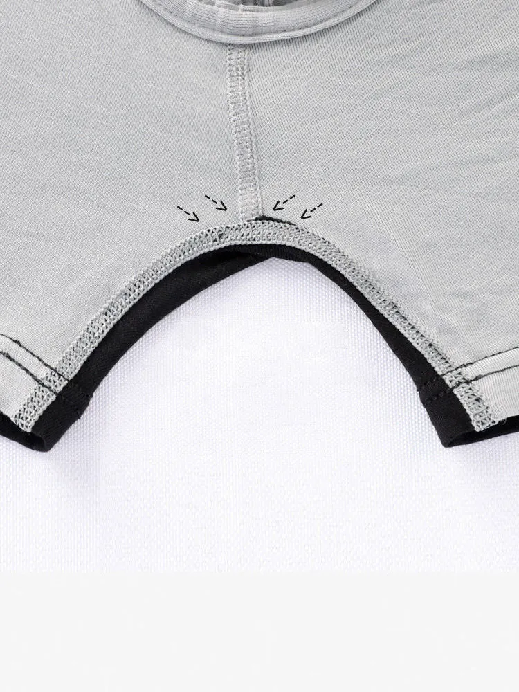 FreeLonger Mens U convex Separate Support Pouch Trunks