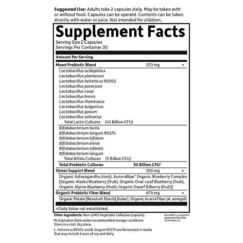 Garden of Life Dr. Formulated Probiotics Mood  60 Veggie Caps