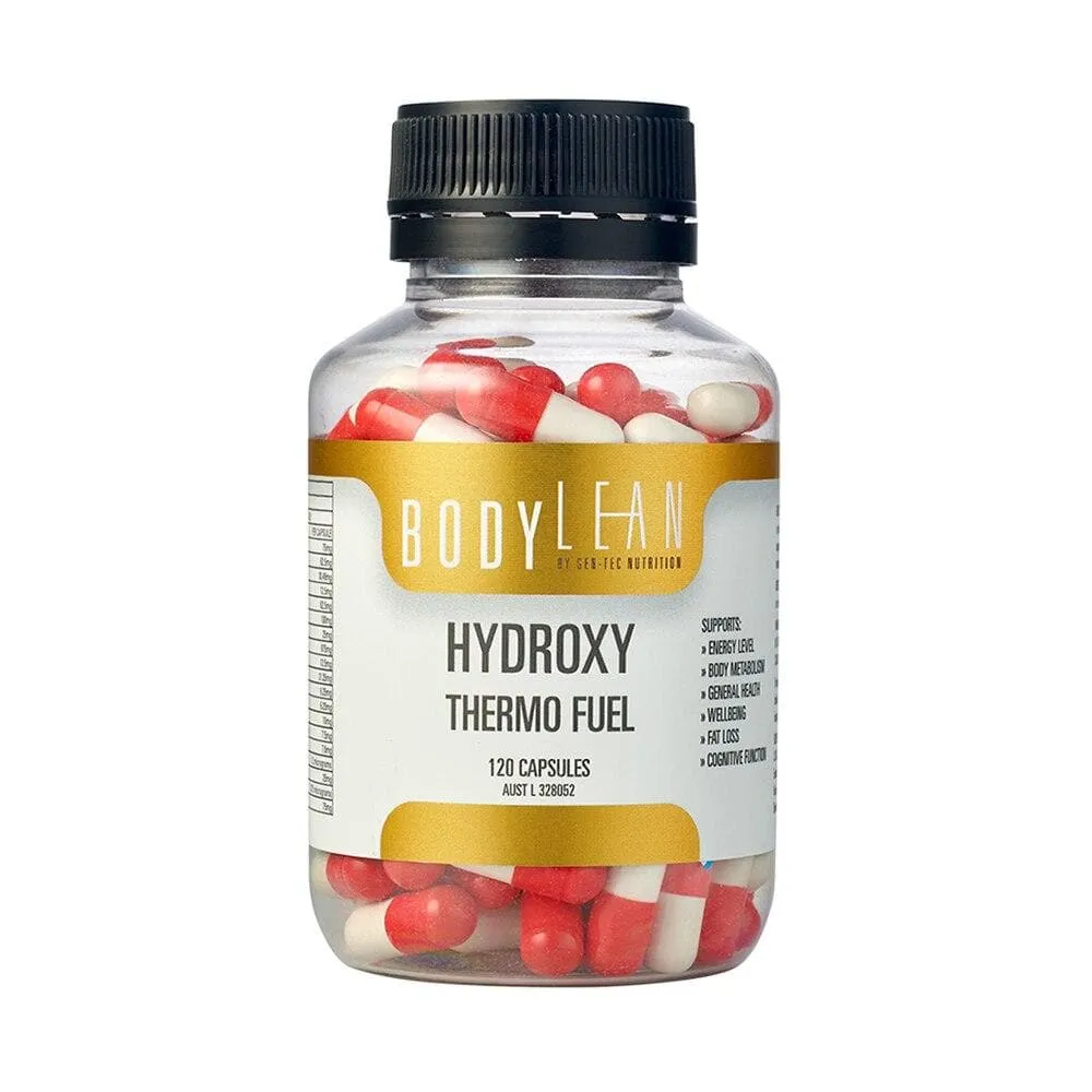 GEN-TEC BODYLEAN HYDROXY THERMO FUEL 120 CAPSULES