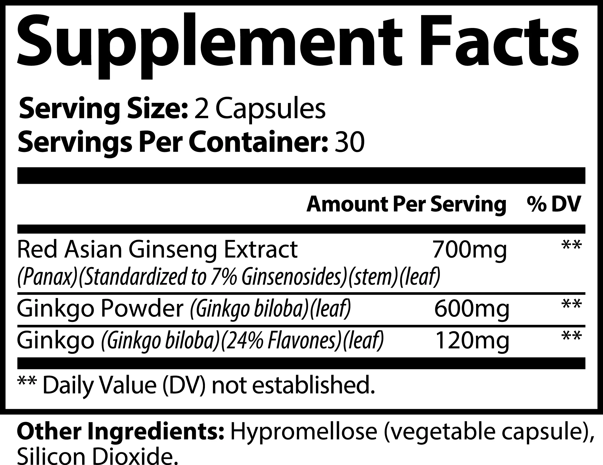 Ginkgo Biloba   Ginseng