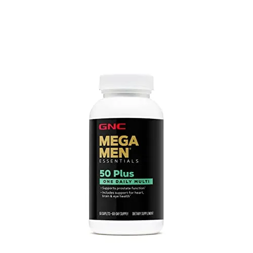 GNC Mega Men 50 Plus ONE DAILY Multivitamin 60 Count