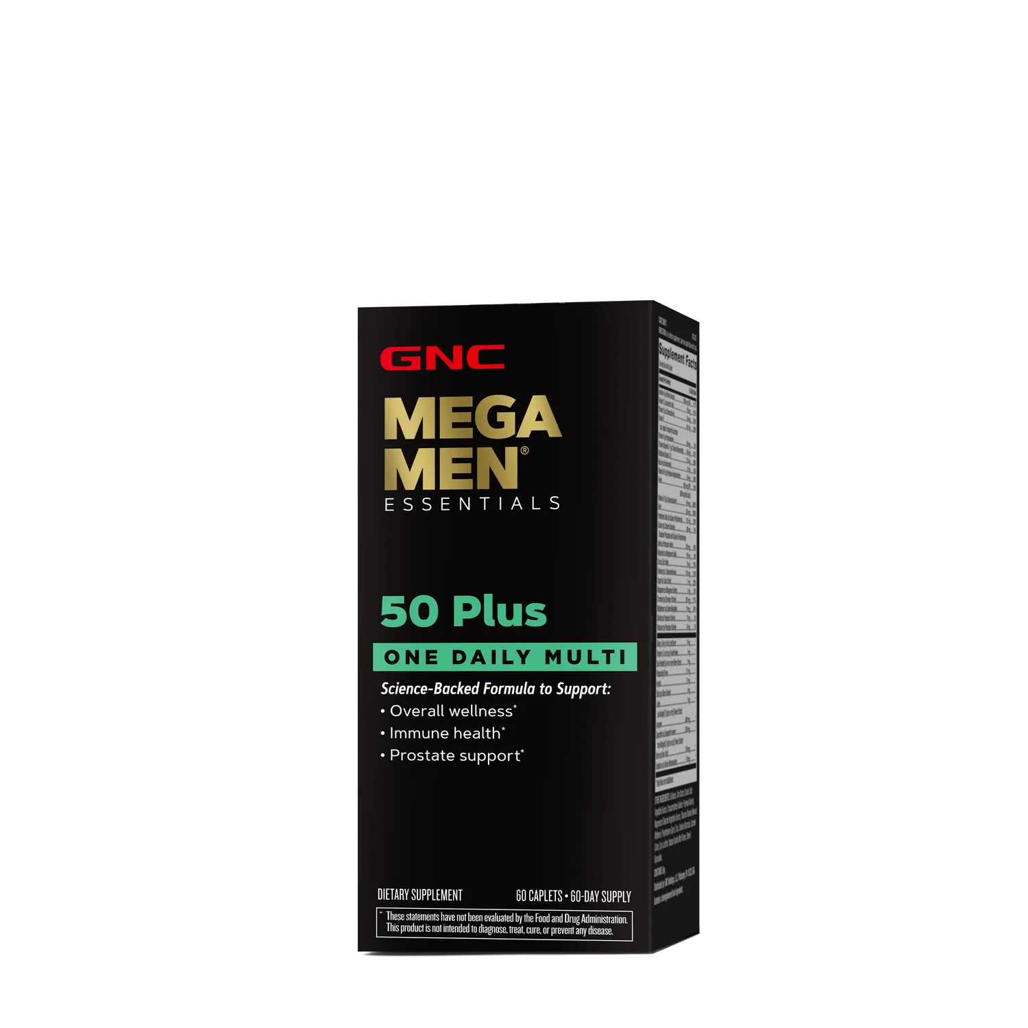 GNC Mega Men 50 Plus ONE DAILY Multivitamin 60 Count