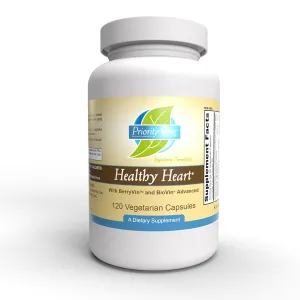 Healthy Heart (120 Vegetarian Capsules) Now with BerryVin® and BioVin® Our Healthy Heart supplements have a synergistic blend of balanced nutrients providing support to a healthy cardiovascular system.*