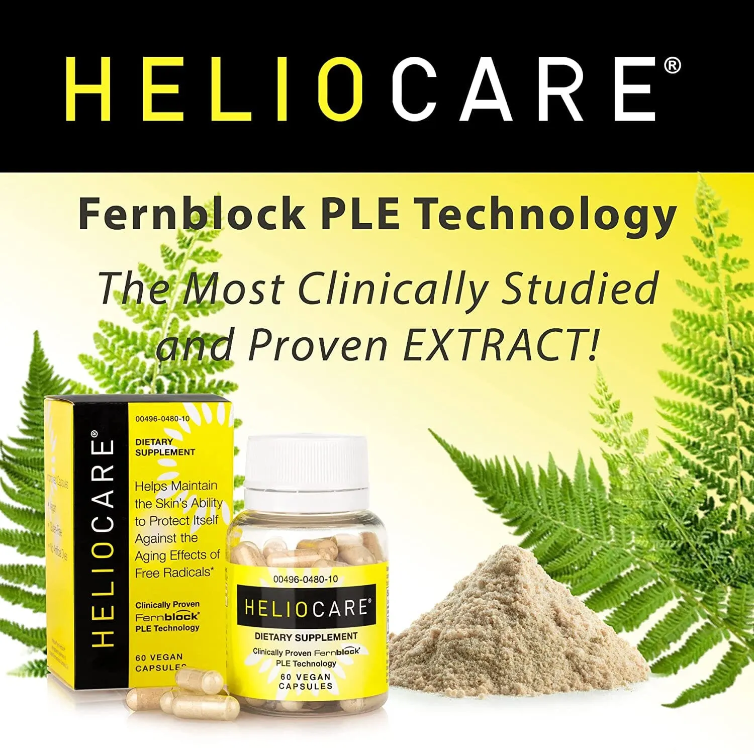 Heliocare Antioxidant Supplements - 3 Bottles