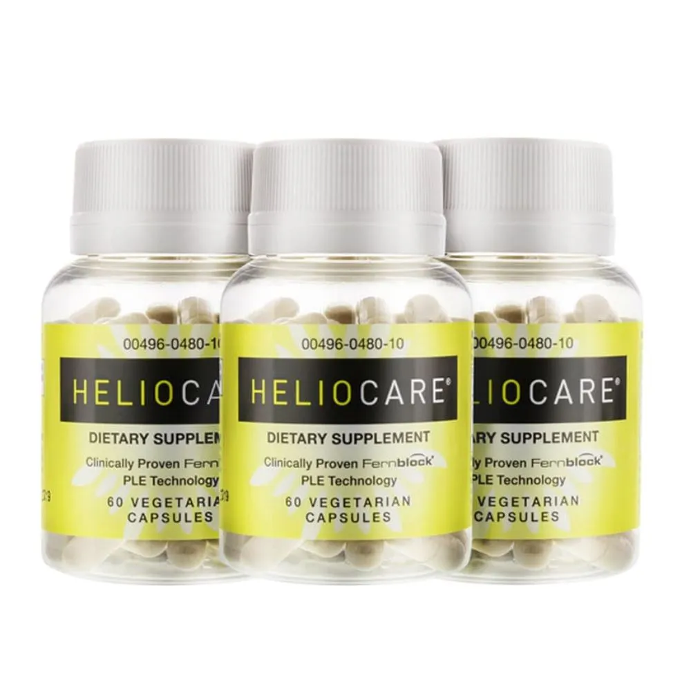 Heliocare Antioxidant Supplements - 3 Bottles