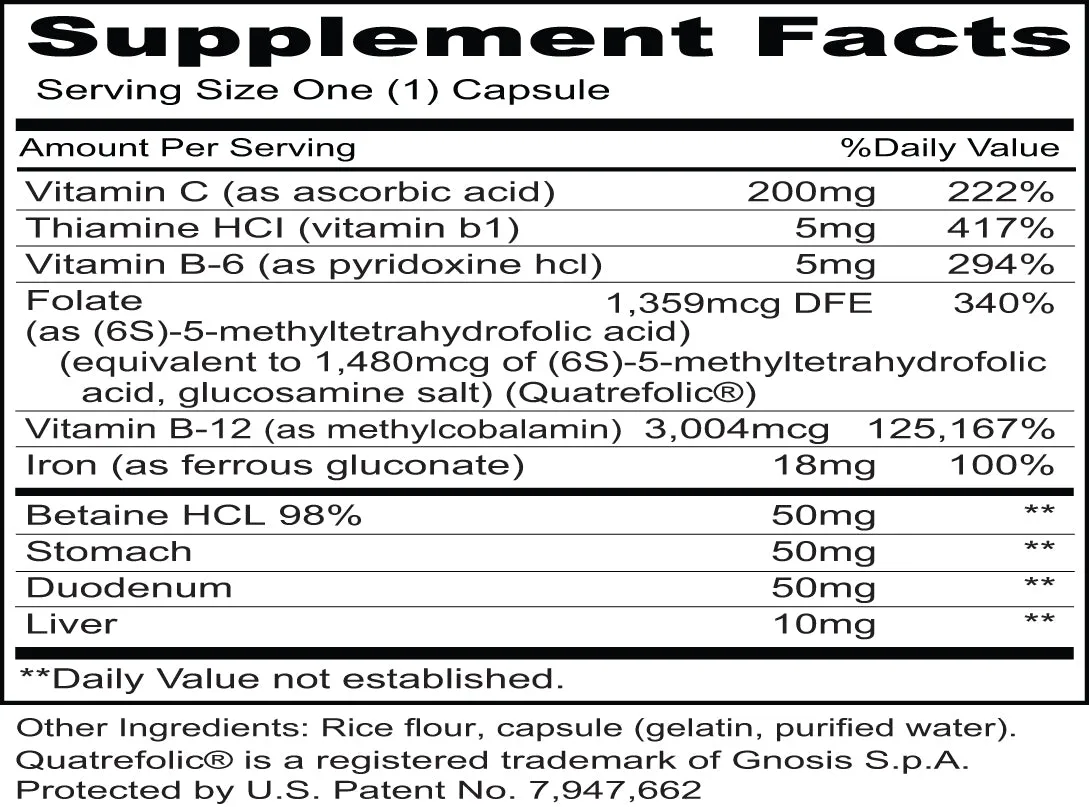 Hemo-X™ (120 Capsules) Hemo-X supplements encourage normal red blood cell production.*