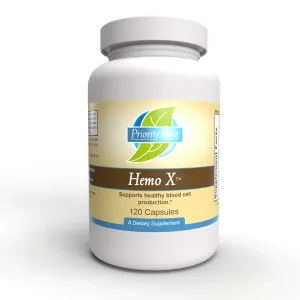 Hemo-X™ (120 Capsules) Hemo-X supplements encourage normal red blood cell production.*