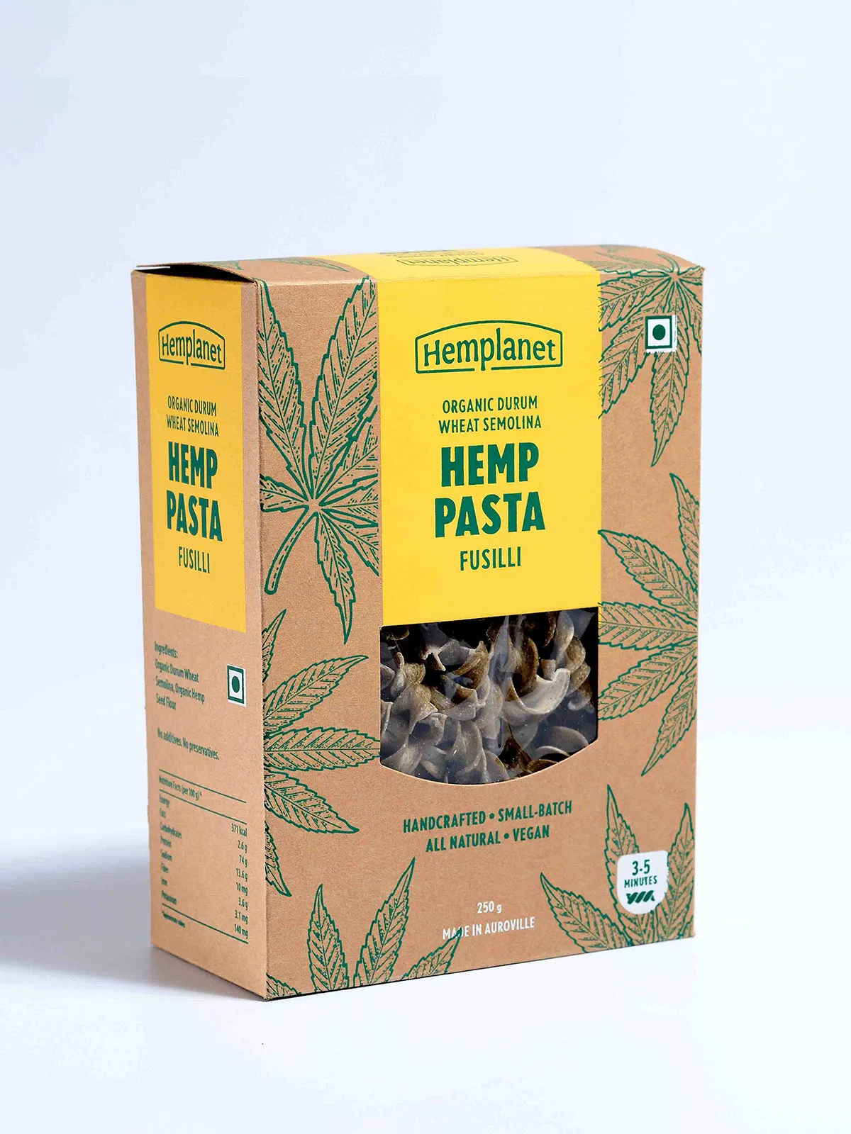 Hemp Pasta Fusilli 250g