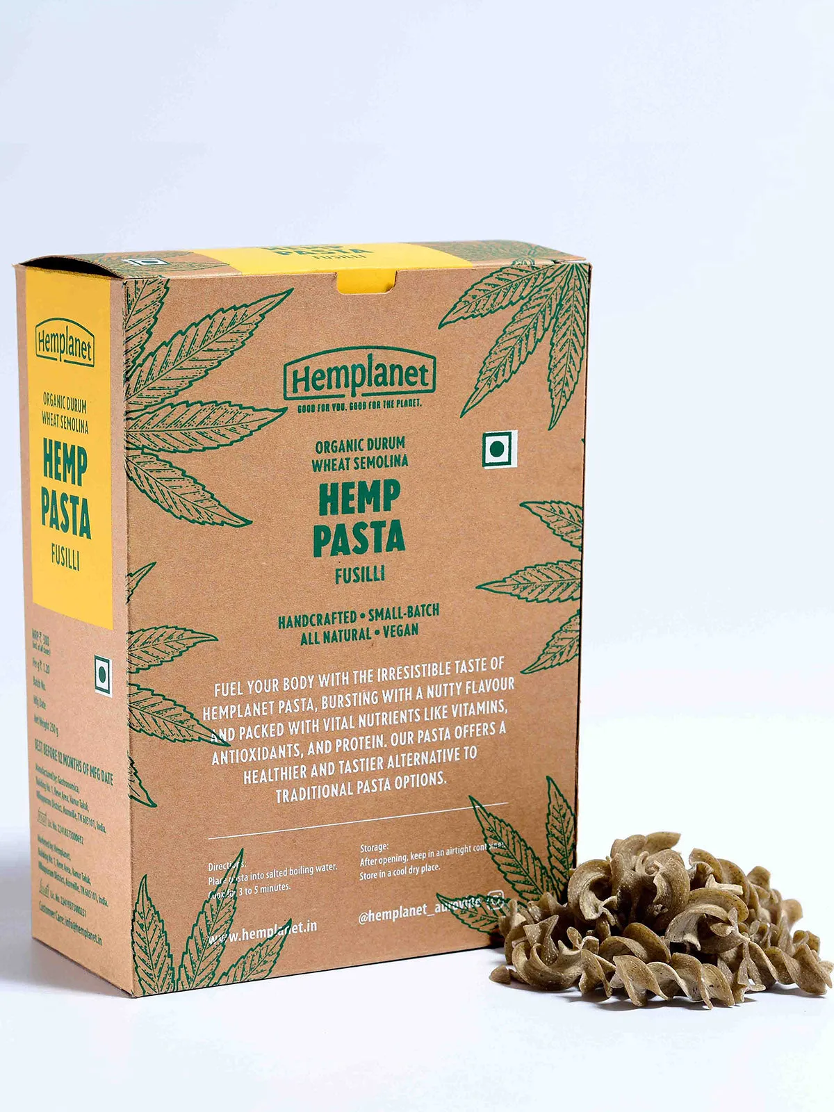 Hemp Pasta Fusilli 250g