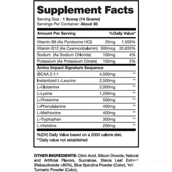 I-Prevail Amino Impact 30 Servings